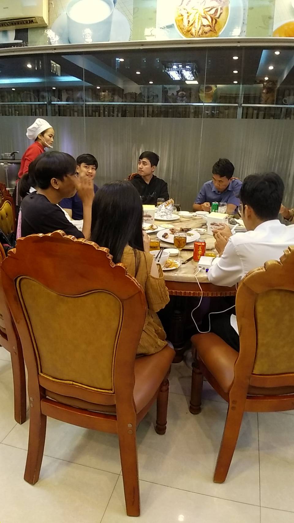 カンボジア夕食会 7